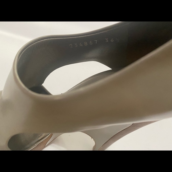 AUTH GUCCI CLEMENCE WOODEN PLATFORM WEDGE SANDALS PUMP HEELS BOOTIES BOOTS $990! - Picture 13 of 13